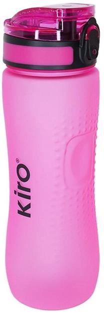 Ūdens pudele Kiro KI09PN, rozā krās., tritāns, 0.75 l