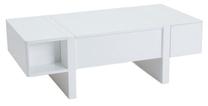 Žurnalinis staliukas Modern Mido, balta sp., 120 cm x 60 cm x 40 cm