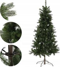 Dirbtinė Kalėdų eglutė Extralink Modern 3215, 150 cm, su stovu