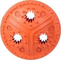 Rotaļlieta sunim, graužammanta suņiem Barry King Disc BK-15110, 11 cm, Ø 11 cm, oranža krās.