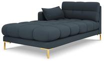 Sofa Micadoni Home Mamaia Chaise Longue, mėlyna sp., kairinė, 185 x 102 cm x 75 cm