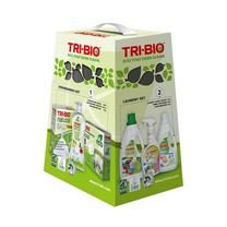 Nõudepesukomplektid Tri-Bio : ploviklis, kapsulės, druska., 0.84 l