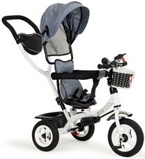 Triratukas EcoToys 3-Wheel Bike MSP1797, pilka sp.