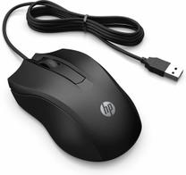Vadu datora pele HP 100 Wired, ar vadu pie usb / ps/2, melna krās.