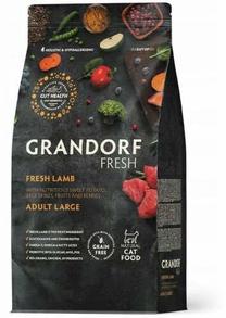 Kuiv kassitoit Grandorf Fresh Adult Large Lamb, lambaliha/kalkun, 8 kg