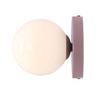 Lampa sienas Aldex Ball II, E14, 1 x 15 W, balta krās. / violeta krās.