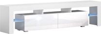 ТВ стол Pro Meble Milano 200, белый цв., 200 см x 35 см x 45 см