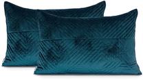 Pagalvės užvalkalas DecoKing Pascali, mėlyna, 70 cm x 50 cm, 2 vnt.
