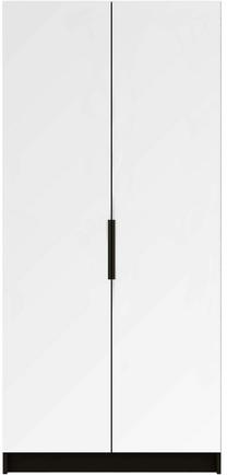 Spinta Mirtillo With Two Mirrors, juoda sp., 60 cm x 100 cm x 216 cm, su veidrodžiu, 2 vnt.