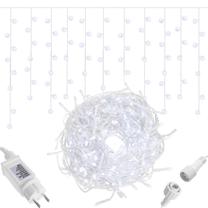 Lempučių girlianda Springos CL0200, 10.5 m, šaltai balta sp., 200 LED