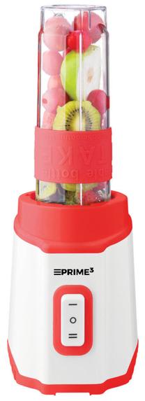 Kokteiļu blenderis Prime3 SSM41RD, balta krās./sarkana krās.