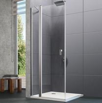 Dušo durys Huppe Design Pure, 100 cm x 200 cm, chromo sp./skaidrus