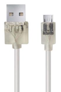 Laidas Esperanza USB 2.0 B male, Micro USB A male, 1.5 m, balta sp.