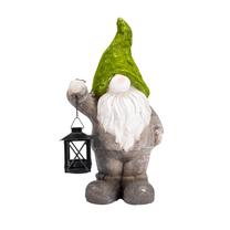 Sodo dekoracija "Nykštukas" Garden Center NFL22190-42, 21 cm x 14 cm x 41.5 cm, žalia sp./pilka sp.
