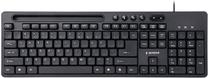Vadu datora tastatūra Gembird KB-UM-108, EN, melna krās.