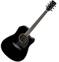Elektro-akustinė gitara Ibanez PF15ECEBK, juoda sp.