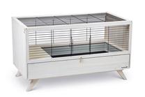 Grauzēju būris Beeztees Alby, 120 cm x 65.4 cm x 72 cm, balta krās.
