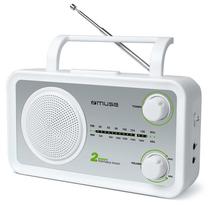Radio uztvērējs Muse, balta krās.