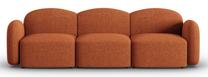 Sofa Micadoni Home Blair, oranžinė sp., 272 x 87 cm x 80 cm