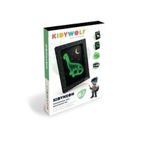 Kūrybos rinkinys, paveikslėliai rėmeliuose KidyWolf KidyNeon Dino, žalia sp.
