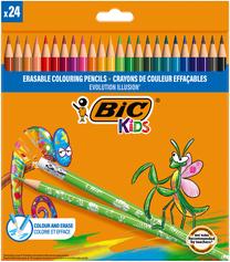 Spalvoti pieštukai Bic, 987869, 24 vnt.