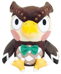 Pliušinis žaislas Animal Crossing Blathers Pelnin201, ruda sp., 17 cm