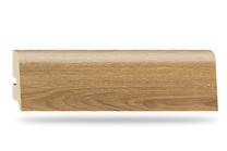 Плинтус D4918, 250 см x 8.5 см x 1.6 см, дубовый цв.