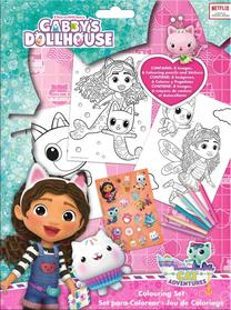 Piešimo rinkinys Kids Euroswan Gabbys Dollhouse, įvairių spalvų