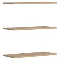 Lentyna Space Office, 76.2 cm x 32.6 cm, ąžuolo sp., 3 vnt.