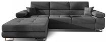 Kampinė sofa Armando Inari 96, pilka sp., kairinė, 205 x 280 cm x 90 cm