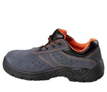 Darba zābaki vīriešu Polstar Max-Popular. Suede S1 SRC, bez stulma, bez siltinājuma, oranža krās./pelēka krās., 37 izmērs
