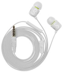 Laidinės ausinės Trust Urban Revolt Duga, balta/žalia