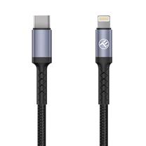 Kabelis Tellur USB-C - Lightning, Lightning/USB-C, 200 cm, juoda sp., 30 W