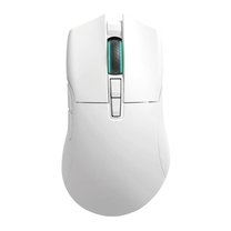 Bezvadu spēļu pele Darmoshark N3, bluetooth / usb / 2.4ghz, balta krās.