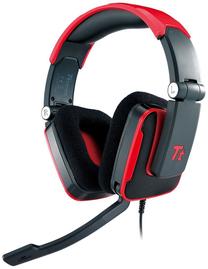 Vadu spēļu austiņas Thermaltake eSPORTS Shock Blasting, melna krās./sarkana krās.