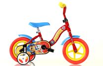 Vaikiškas dviratis, vaikų Dino Bikes Paw Patrol 108L-PW, mėlyna sp./raudona sp./geltona sp., 7", 10"