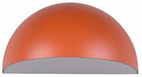 Sieninis lauko šviestuvas Trio Maas, 10W, E27, IP44, oranžinė sp., 27 cm x 14 cm