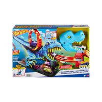 Autotrase Mattel Hot Wheels T-REX Chomp Down HKX42, oranža krās.