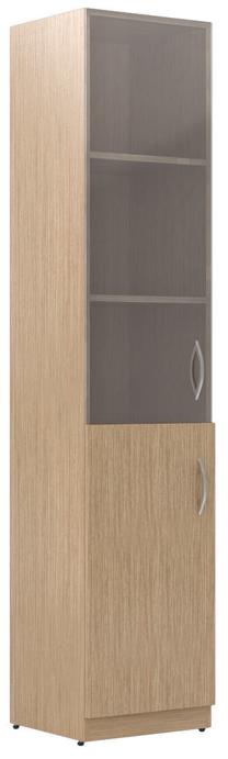 Biuro spinta Skyland Simple SR-5U.2, ąžuolo sp., 181.5 cm x 37.5 cm x 38.6 cm
