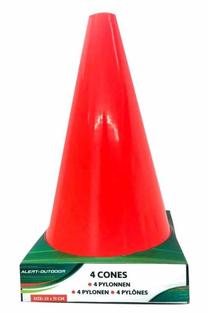 Konuss Alert Outdoor Pawns Orange, 26 cm, 4 gab.