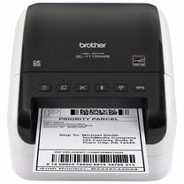 Etikečių spausdintuvas Brother QL-1110NWBC, 2500 g, balta sp./juoda sp.