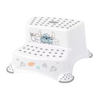 Pakāpiena soliņš Keeeper Igor Stitch, polipropilēns (pp)/termoplastiskā gumija (tpe), balta krās., 21 cm x 40 cm x 37 cm