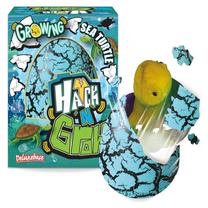 Žaislinė figūrėlė, vėžlys Deluxebase Hatch N Grow Sea Turtle, 11 cm, žalia sp.