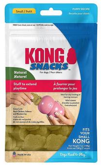 Лакомство для собак Kong Snacks Puppy S, курица/лосось, 0.198 кг