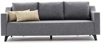 Sofa-lova Hanah Home Doga 825BLC2748, pilka sp., 90 x 230 cm x 75 cm