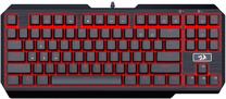 Vadu spēļu tastatūra Redragon Usas Usas, EN/RU, melna krās.