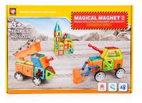 Magnetinis konstruktorius Magical Magnet Engineering 7212B, 162 vnt.