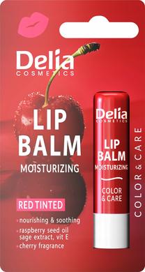 Бальзам для губ Delia Cosmetics, 4.8 г, red цв.