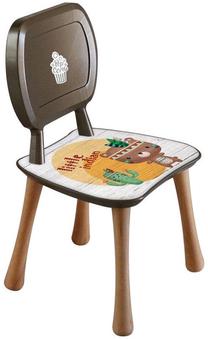 Vaikiška kėdė Kalune Design PSTE10-CHR, medžio sp./ruda sp., 32 cm x 60 cm