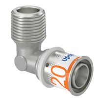 Elkonis Uponor, 1/2 collas – Ārējā vītne, Ø20 mm, 10 Bar